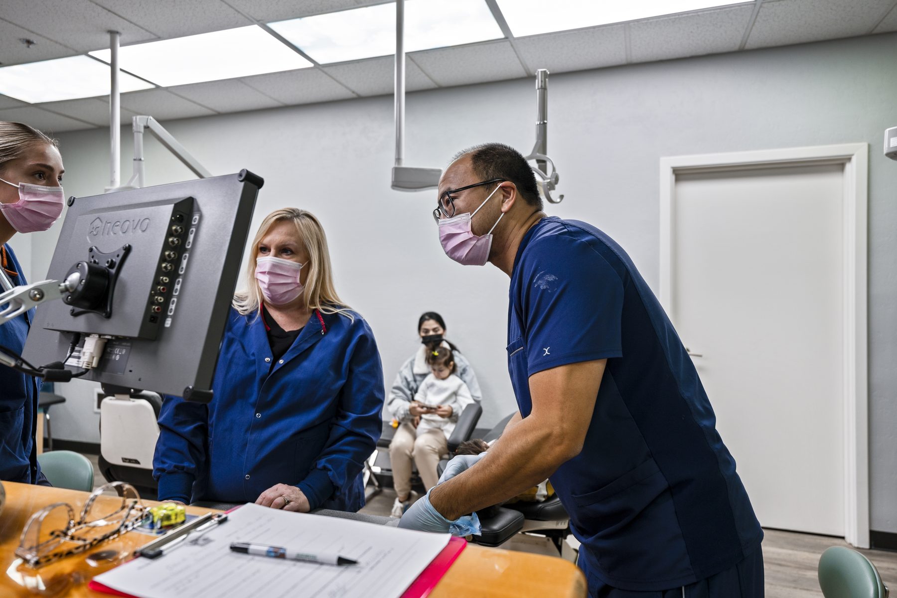 The reception area at Gold River Pediatric Dentistry